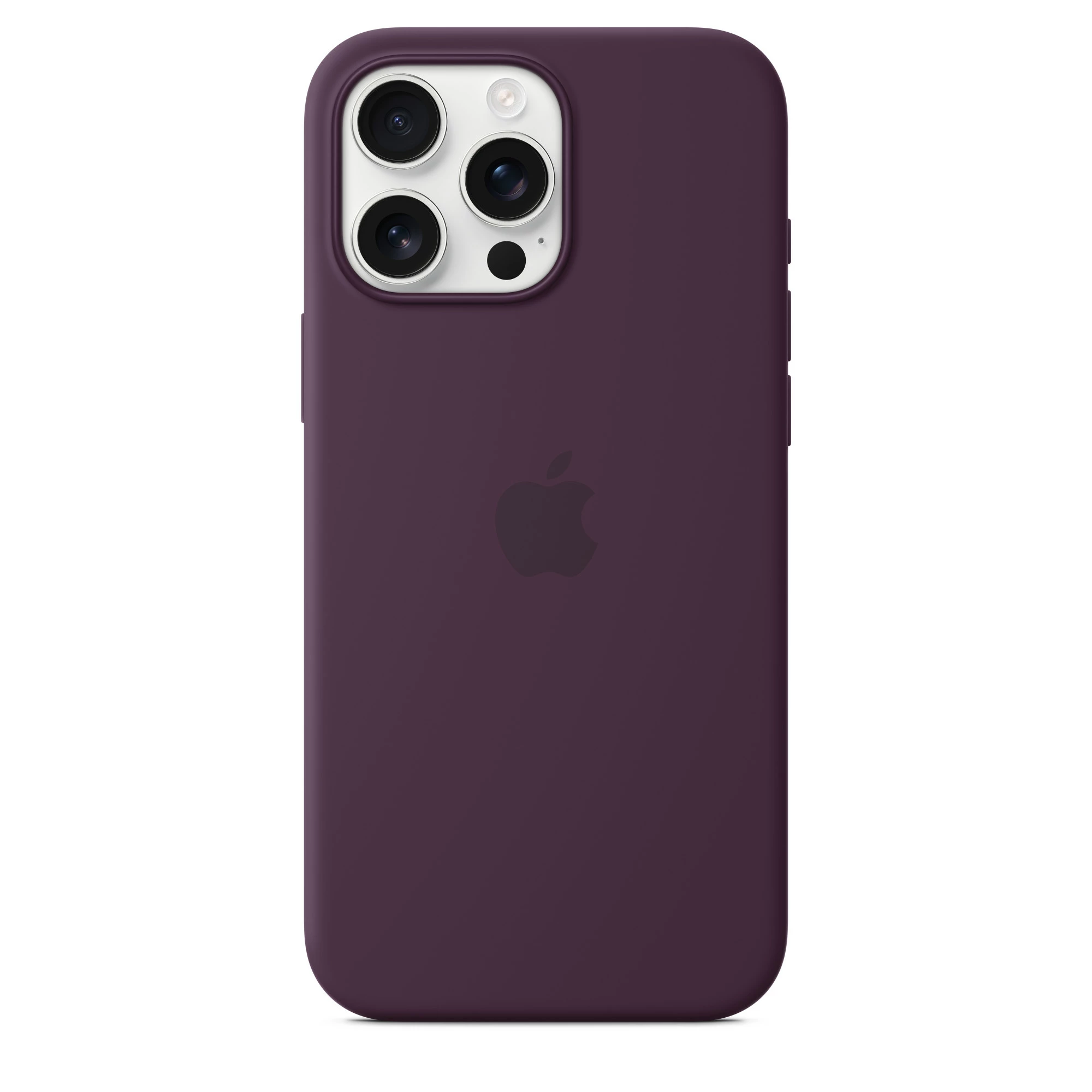 iPhoneアクセサリー Apple iPhone 16 Pro Max Silicone Case Apple iPhone 16 Pro Max Silicone Case with MagSafe - Plum