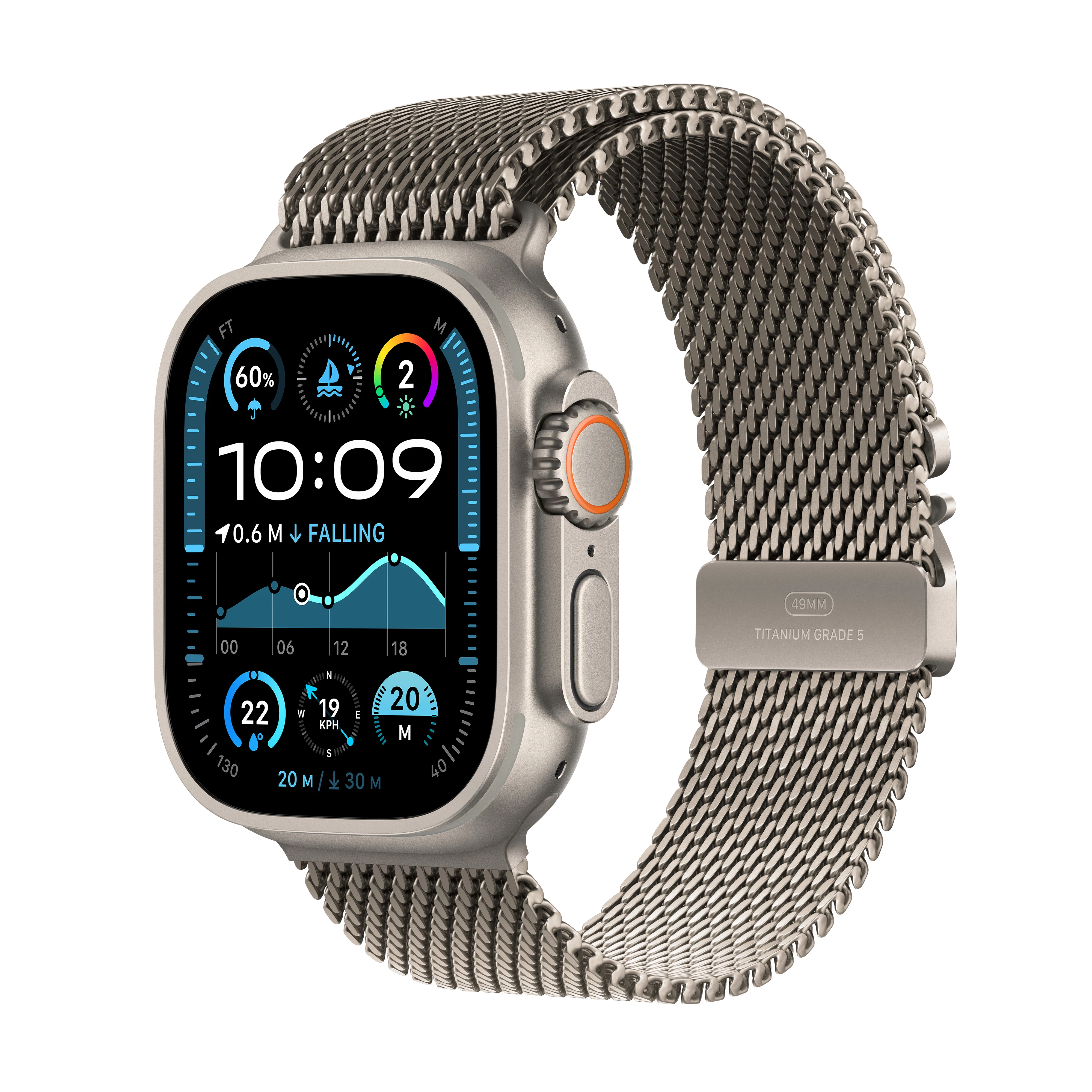 two steves ＆Apple Apple Watch Ultra 2 GPS + Cellular 49mm Natural Titanium