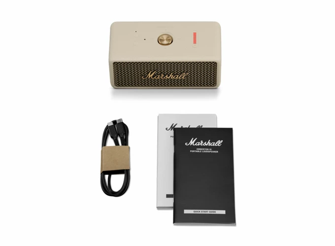 Marshall Emberton クリーム Marshall（アンプ） Marshall マーシャル ワイヤレススピーカー