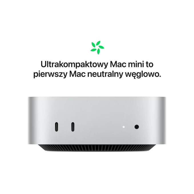 Apple Mac Mini, 10-rdzeniowy procesor Apple M4 (GPU 10 rdzeni