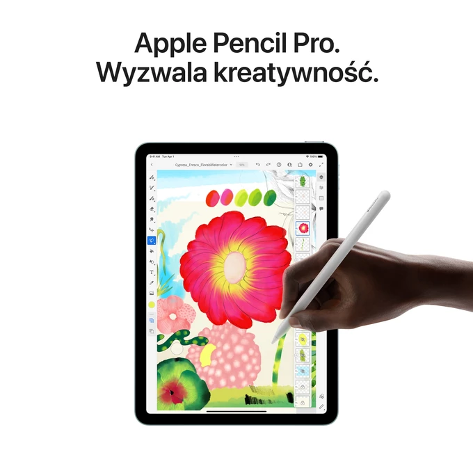 Apple iPad Air 11-inch Wi-Fi 256GB - Księżycowa Poświata