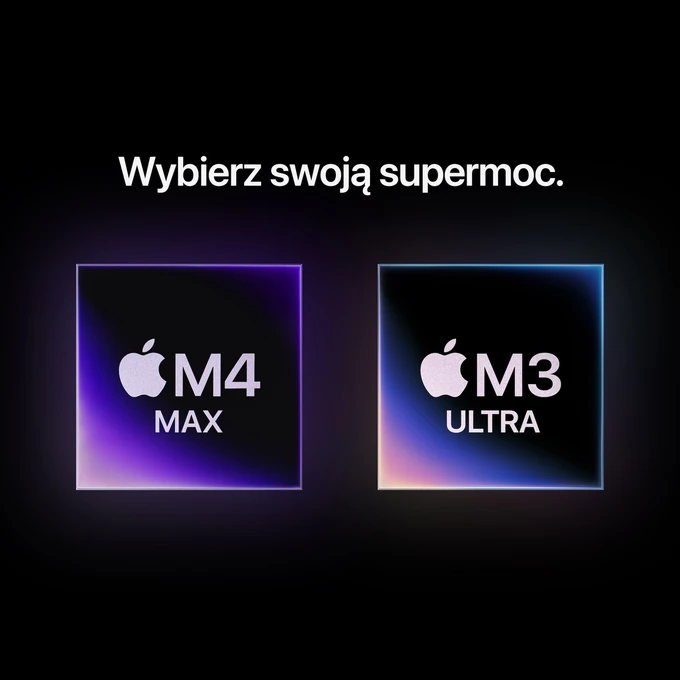 Apple Mac Studio 16-rdzeniowy procesor Apple M4 Max (GPU 40 rdzeni