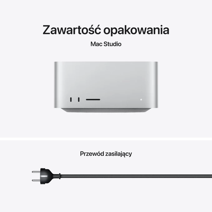 Apple Mac Studio 16-rdzeniowy procesor Apple M4 Max (GPU 40 rdzeni