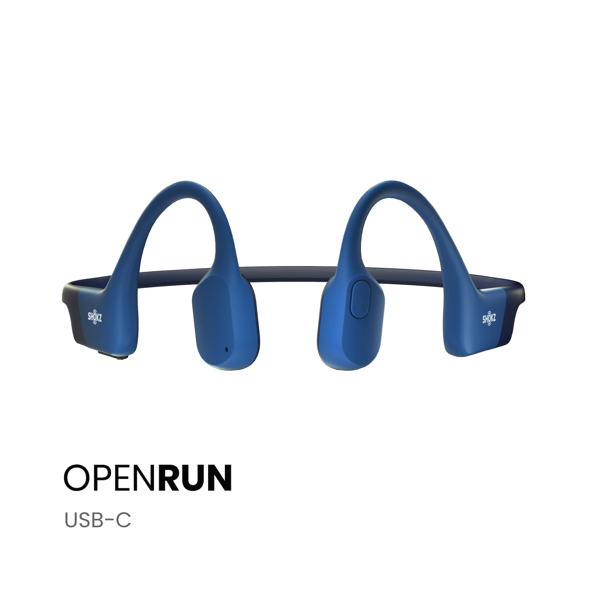 SHOKZ OPENRUN Mini ブルー Shokz骨伝導イヤホン 小型モデル OpenRun Mini | 新色ブルー登場。本日