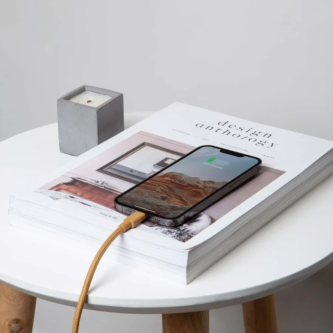 Native Union Belt Cable XL USB-C to Lightning 3m Brązowy - kabel USB-C do lightning