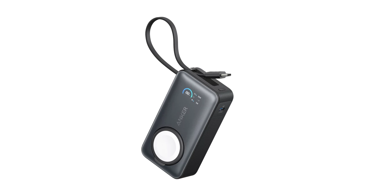 Anker MagGo 10 000 mAh 35W Apple Watch - powerbank - Sklep