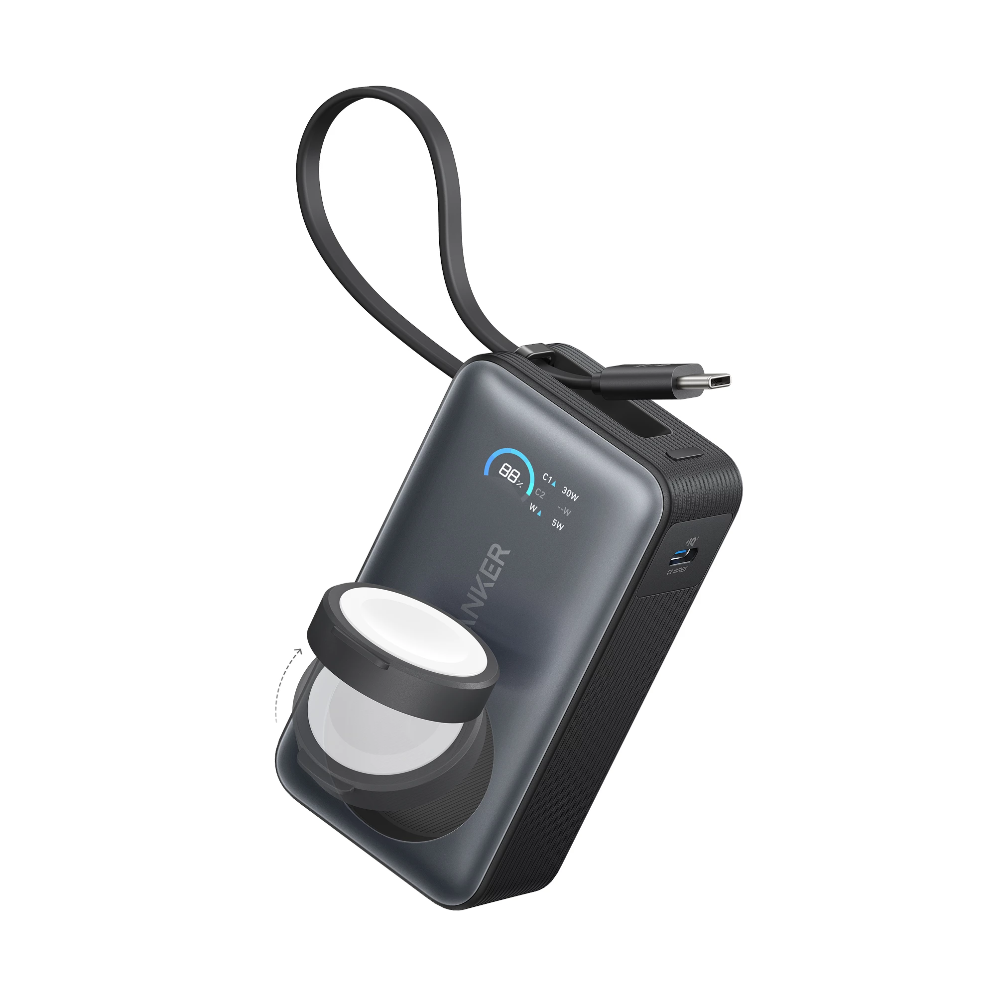Anker MagGo 10 000 mAh 35W Apple Watch - powerbank - Sklep