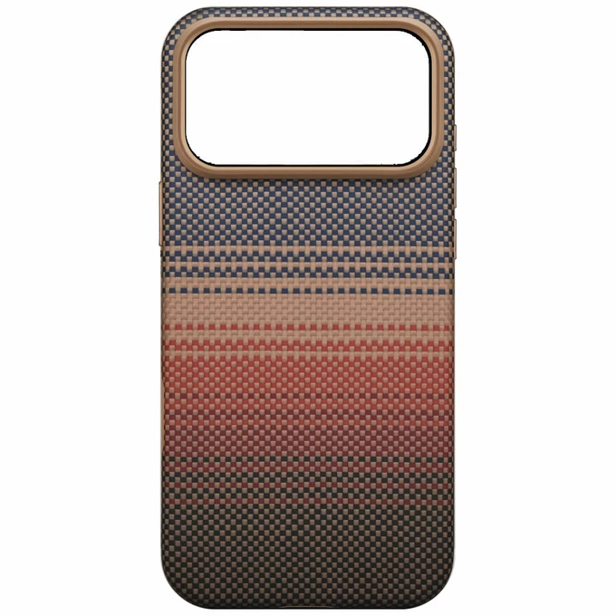 PITAKA iPhone 17Pro Aramid UltraGuardケース PITAKA Aramid UltraGuard brązowy - etui iPhone 17 Pro Max