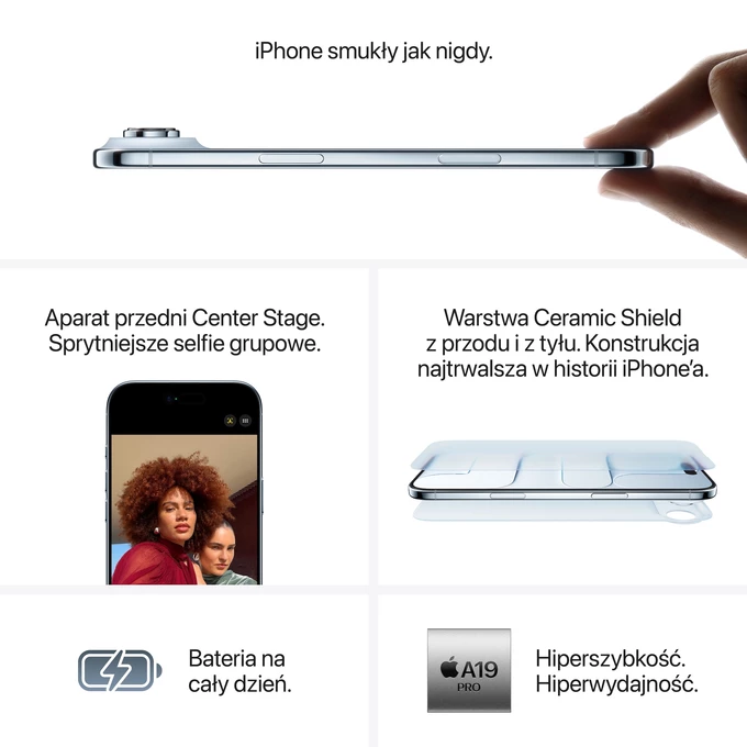 Apple iPhone Air 256GB Cloud White - Sklep iSpot.pl
