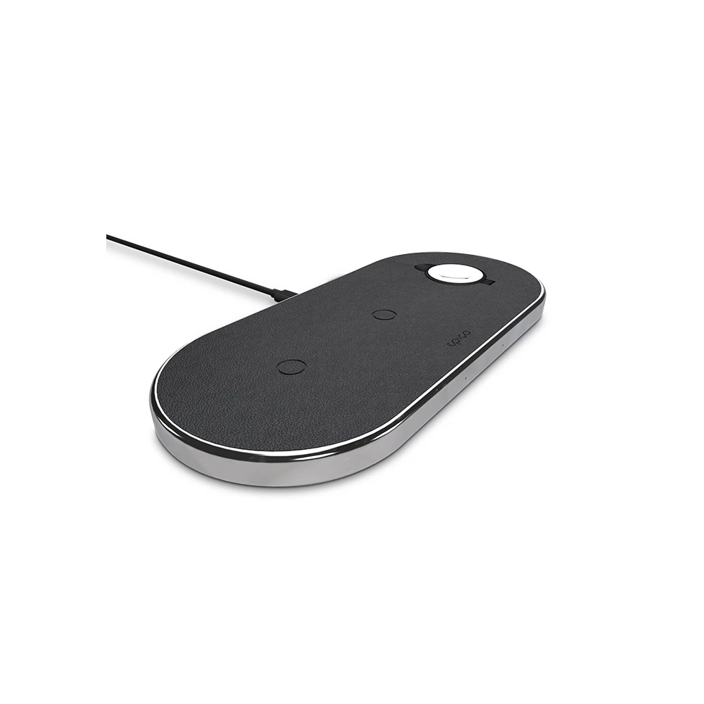 Epico Wireless charging base 3in1 black. ładowarka indukcyjna Sklep