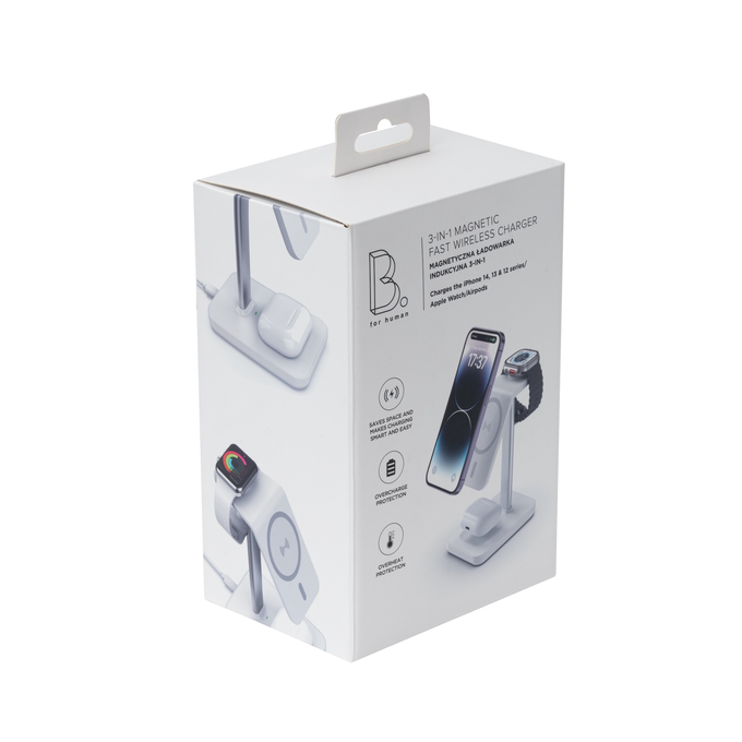 B.On Wireless Charger 3in1 MagSafe ładowarka bezprzewodowa