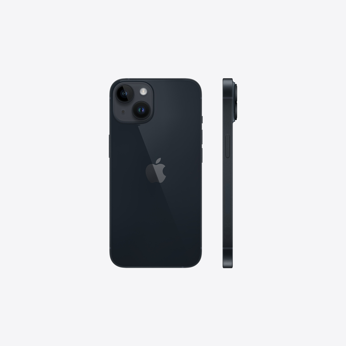 Apple iPhone 14ミッドナイト本体 Smartfon Apple iPhone 14 128GB czarny Midnight Północ