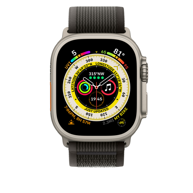 Apple black 3個 Apple White 1個 Apple 49mm Black/Gray Trail Loop - M/L - Sklep iSpot.pl