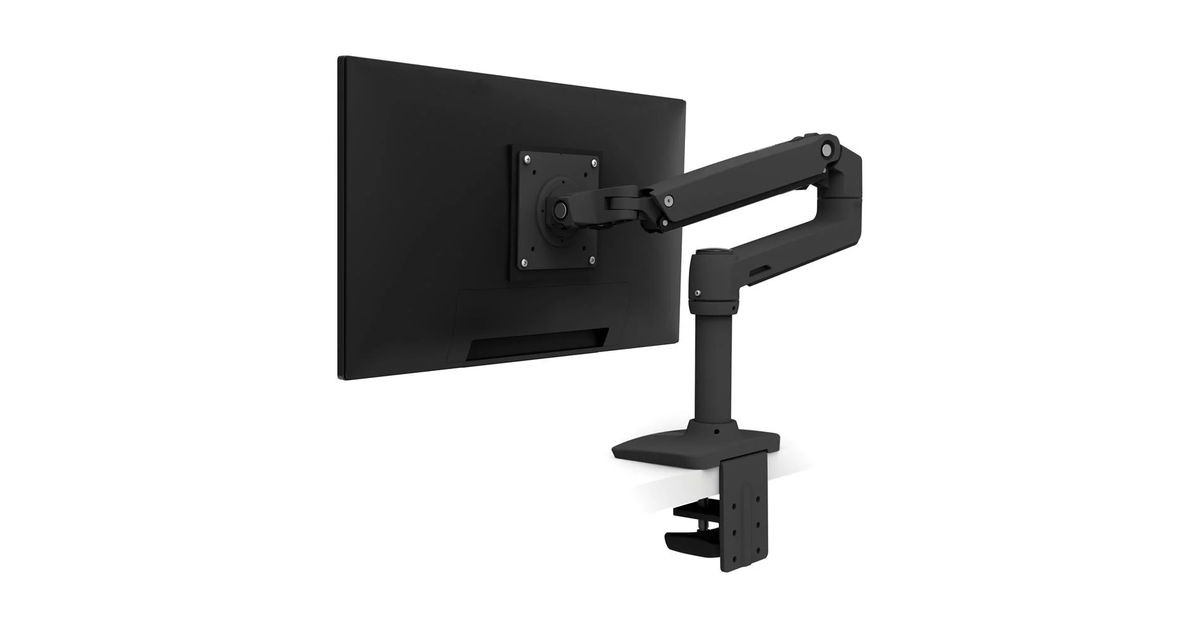 Ergotron LX Desk Monitor Arm Black - uchwyt biurkowy do monitora