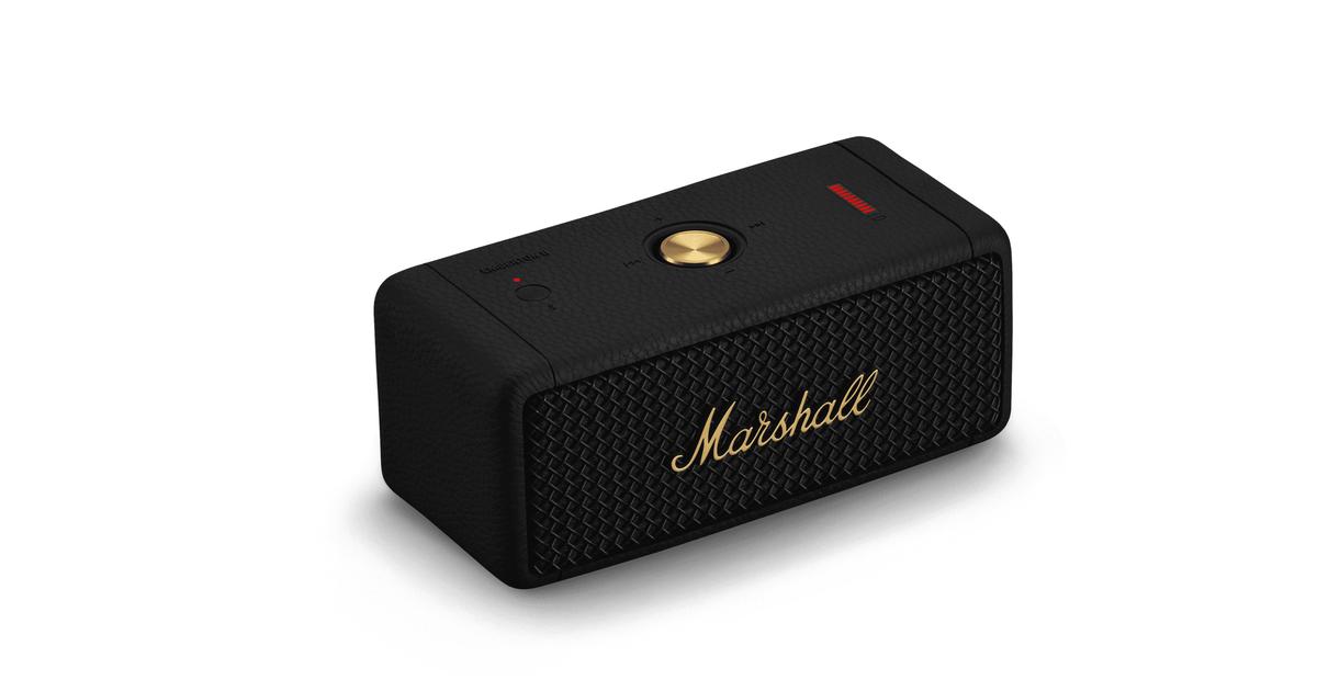 Marshall Emberton II Black and Brass - głośnik bluetooth - Sklep