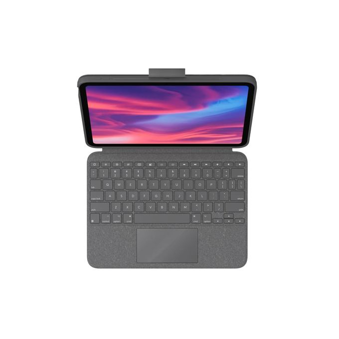 Logitech Combo Touch Oxford Grey US - klawiatura iPad 10,9