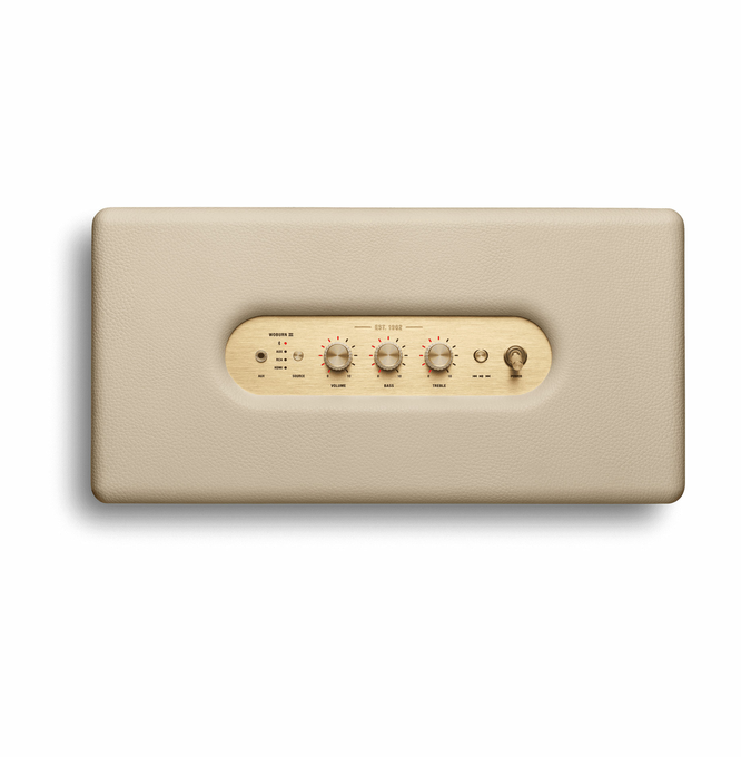 Marshall WOBURN III クリーム Woburn III Cream - Bluetoothホームオーディオスピーカー