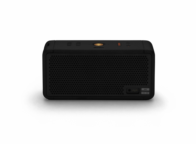 Marshall Middleton ブラック Marshall Middleton Black and Brass - głośnik mobilny - Sklep iSpot.pl