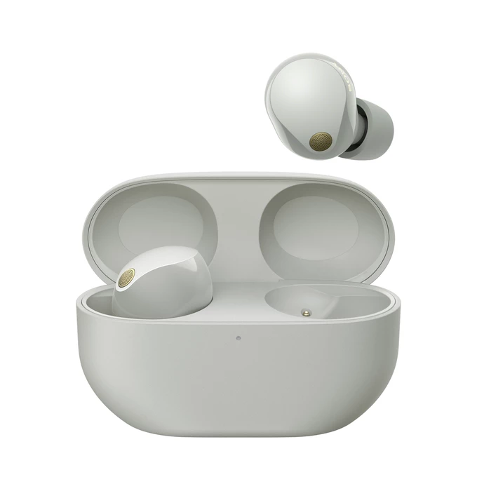 Sony WF-1000XM5 Noise Cancelling White - słuchawki douszne