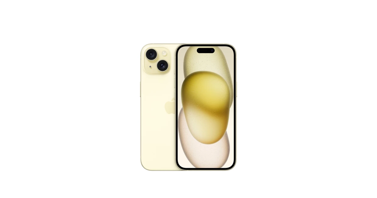 Apple iPhone15 イエロー 128GB Apple-iPhone-15-128GB-Yellow-