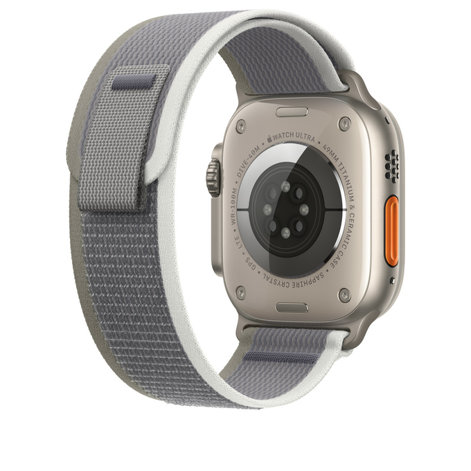 Apple 49mm Green/Gray Trail Loop - S/M - Sklep iSpot.pl