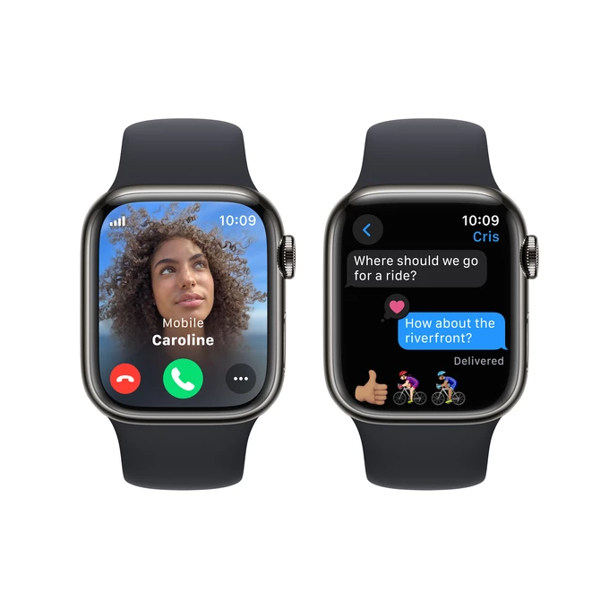 Apple Watch Series9 41mm GPS＋cellular APPLE Watch 9 GPS + Cellular 41mm koperta ze stali