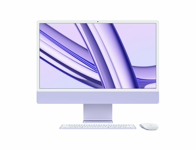 Apple iMac 24 z ekranem Retina 4,5K, 8-rdzeniowy procesor M3