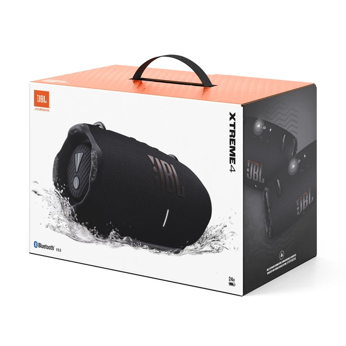 JBL Xtreme 4 Black - bezprzewodowy głośnik przenośny - Sklep iSpot.pl