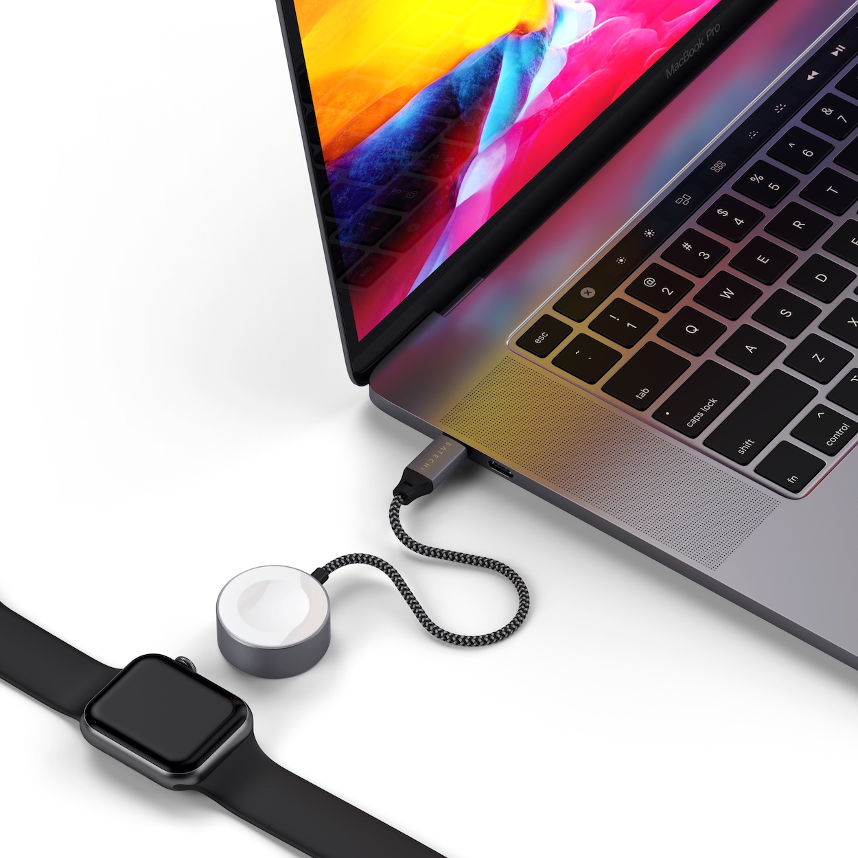 Satechi Cable Apple Watch USBC 7 kabel do ładowania Apple