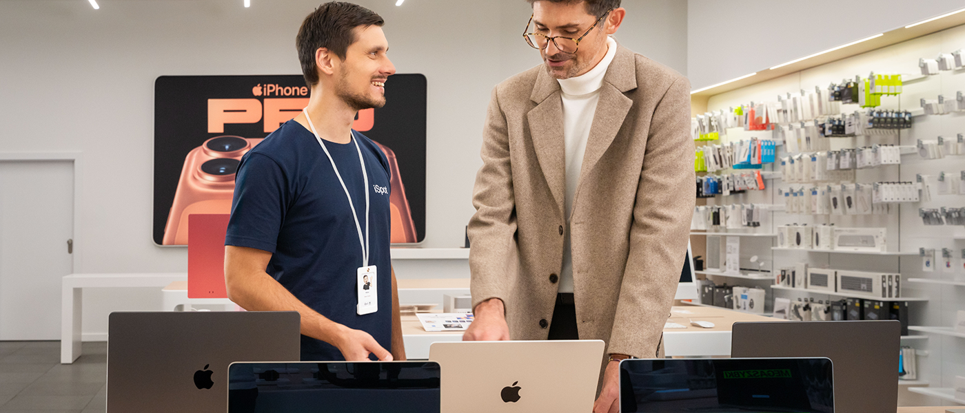 Pomoc w wyborze odpowiedniego MacBooka do pracy w salonie iSPot