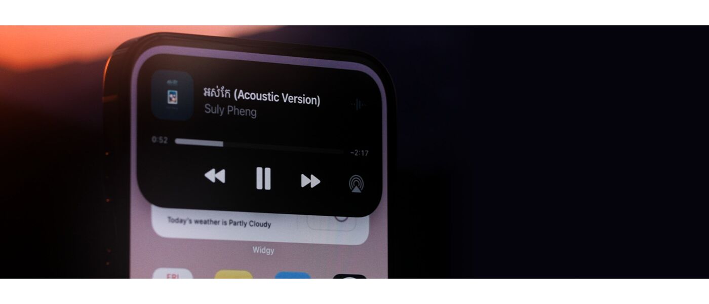 Dynamiczna Wyspa na iPhone 14 Pro