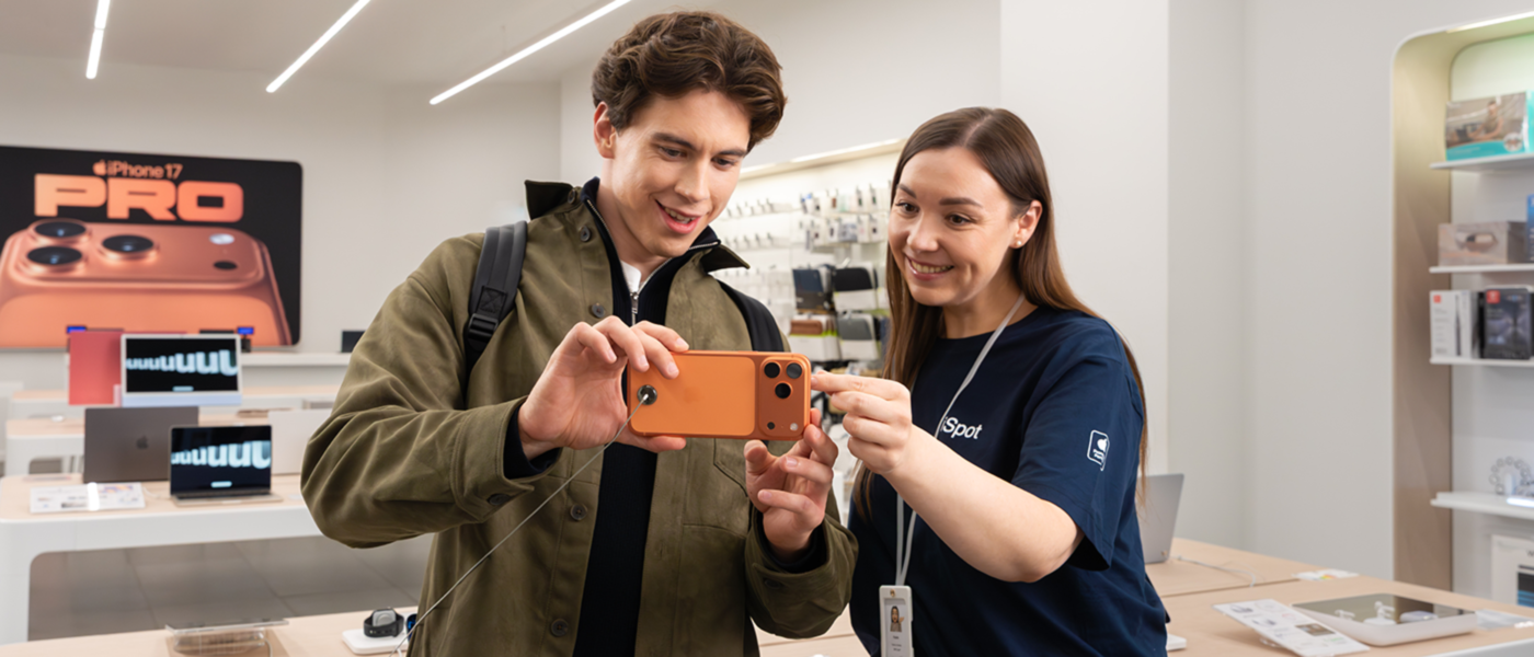 Prezentacja iPhone 17 Pro w salonie iSpot