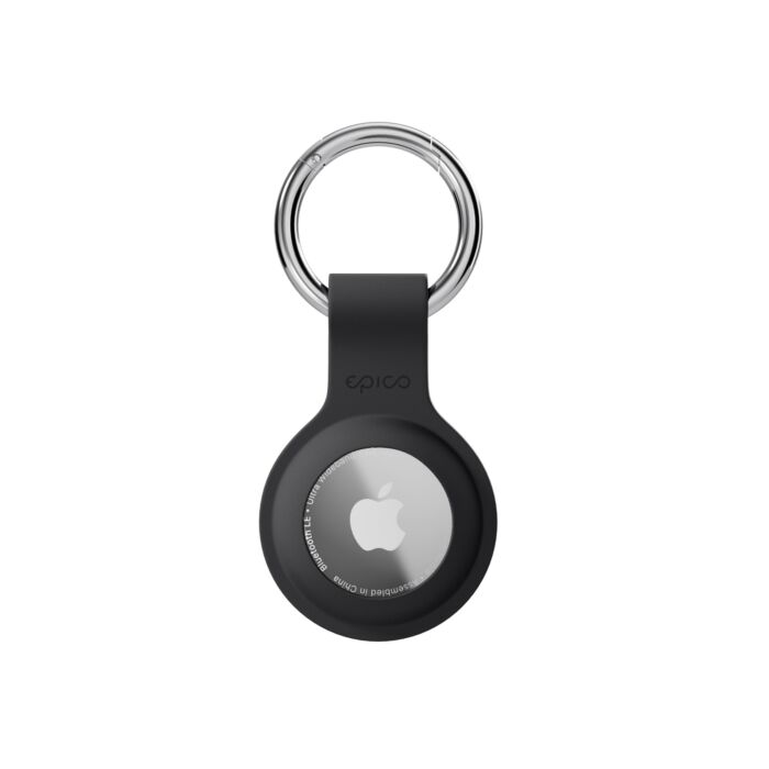 Epico Silicone Full Back Case Black - brelok do AirTag