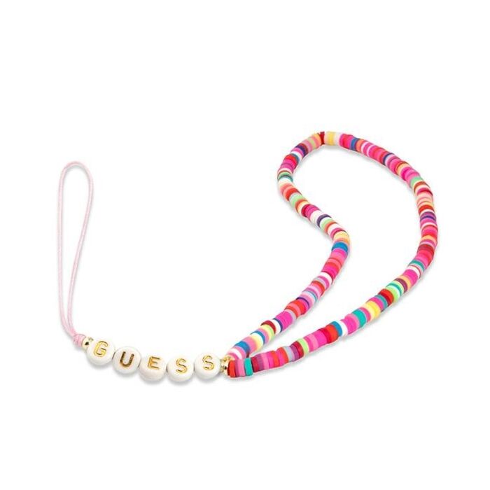 Guess Strap Heishi Beads Wielokolorowy Różowy - zawieszka