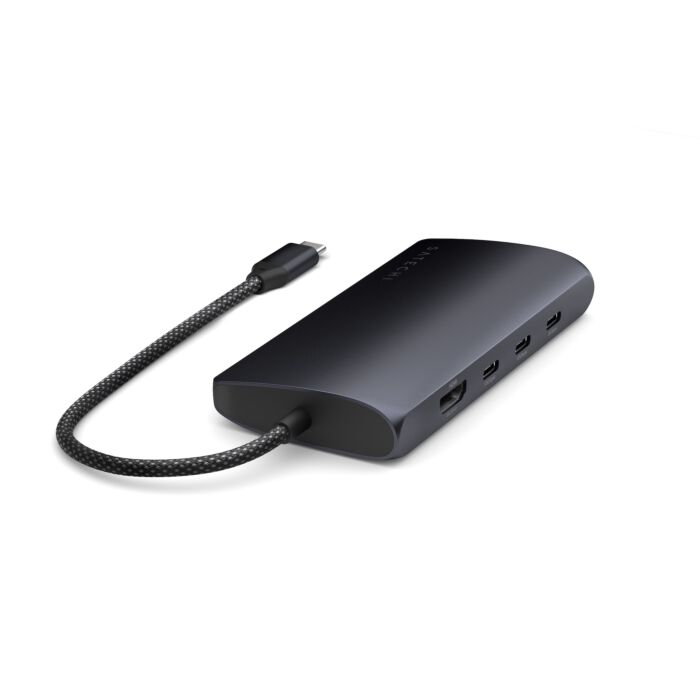 Satechi USB-C Multiport 8K Adapter Czarny - przejściówka USB-C