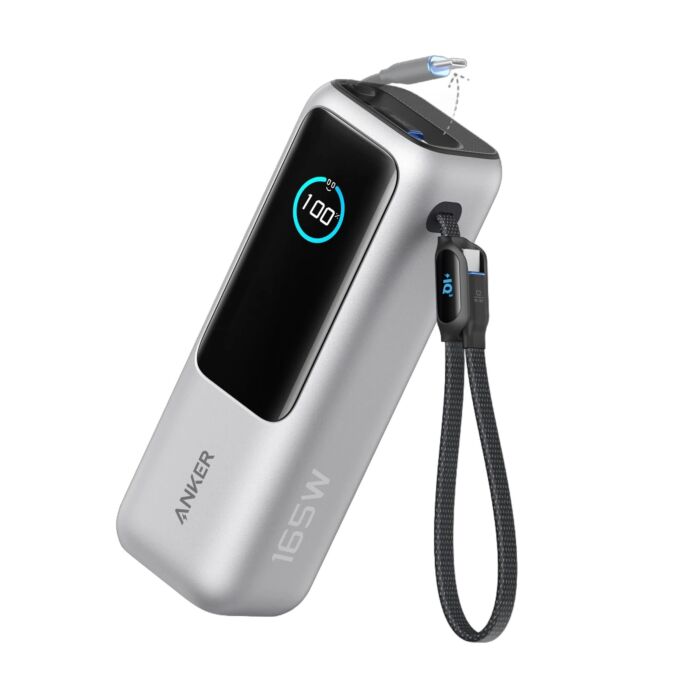 Anker PowerBank 25000mAh 165W Srebrny - Powerbank