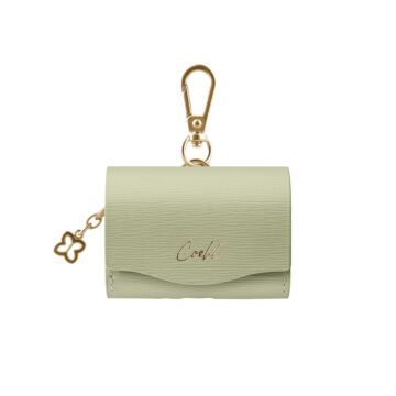 UNIQ Coehl Mirelle zielony - portfel AirPods Pro