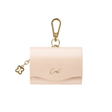 UNIQ Coehl Mirelle różowy - portfel AirPods Pro