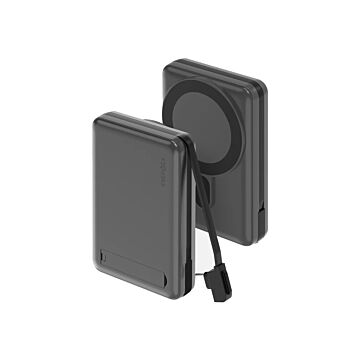 Energea MagPac Pro Plus 10000mAh Qi2 Magsafe szary - PowerBank indukcyjny