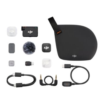 DJI MIC MINI 2 (1 TX + 1 RX) - system mikrofonów bezprzewodowych