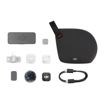 DJI MIC MINI 2 (1 TX + 1 MOBILE RX + ETUI) - system mikrofonów bezprzewodowych