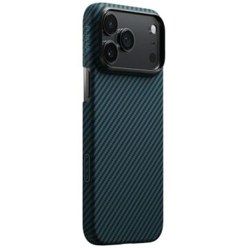 PITAKA Ultra-Slim MS czarno niebieski - etui iPhone 17 Pro Max