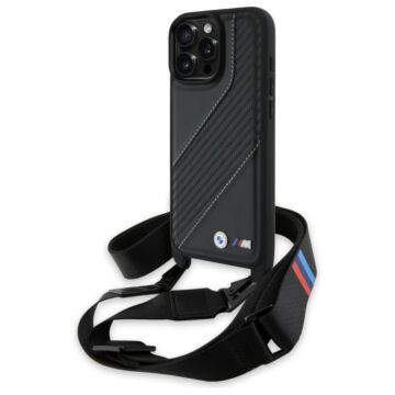 BMW M Carbon Stripe Strap czarny - etui iPhone 16 Pro Max