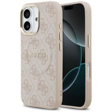 Guess 4G PU Classic Logo MS różowy - etui iPhone 17