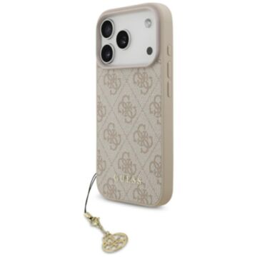 Guess 4G Charms Collection MS różowy - etui iPhone 17 Pro