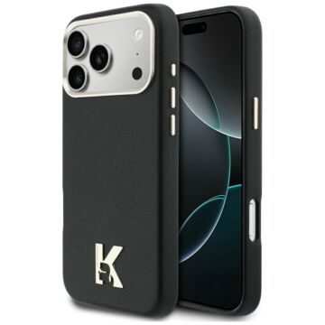 Karl Lagerfeld Karl Head Logo MS czarny - etui iPhone 17 Pro Max