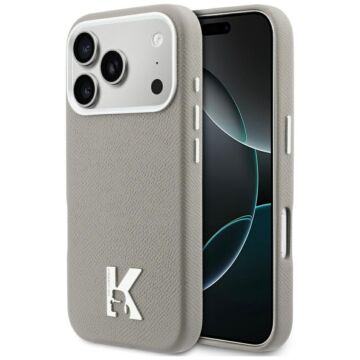 Karl Lagerfeld Karl Head Logo MS szary - etui iPhone 17 Pro