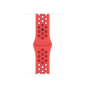 Apple 41mm Bright Crimson/Gym Red Nike Sport Band
