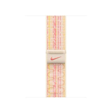 Apple 41mm Starlight/Pink Nike Sport Loop