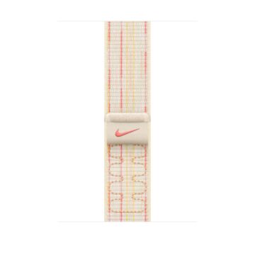 Apple 46mm Starlight/Pink Nike Sport Loop